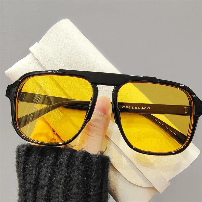 Vintage Fashion Design - New Oversized Frame Sunglasses Classic Women's