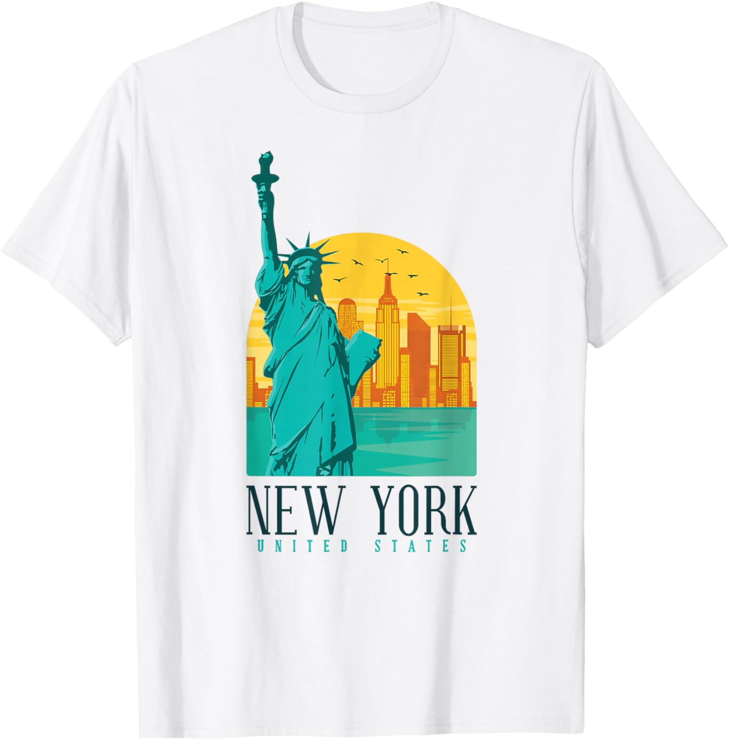 Vintage Fashion Nyc - Statue Of Liberty Retro Vintage New