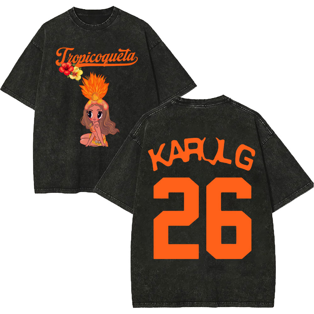 Vintage Fashion Trends 2026 - Vintage Washed Karol G Tropicoqueta Tour