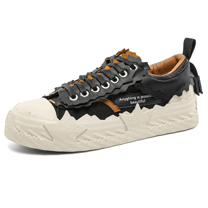 Vintage Fashion Trends 2026 - Fashion Vintage Serrated Edge Toe Cap