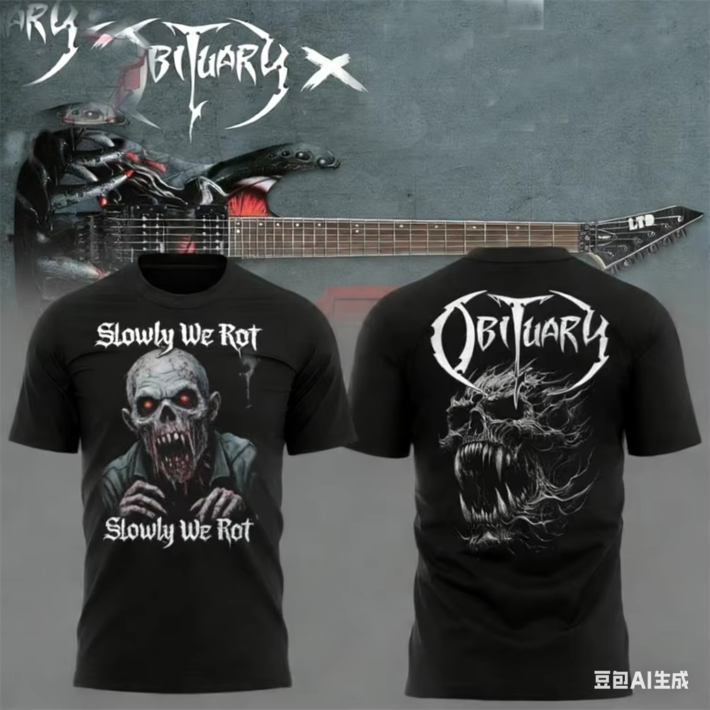 New Hot Vintage Rock Obituary  – Vintage Fashion Obituaries Bewertung und Preis