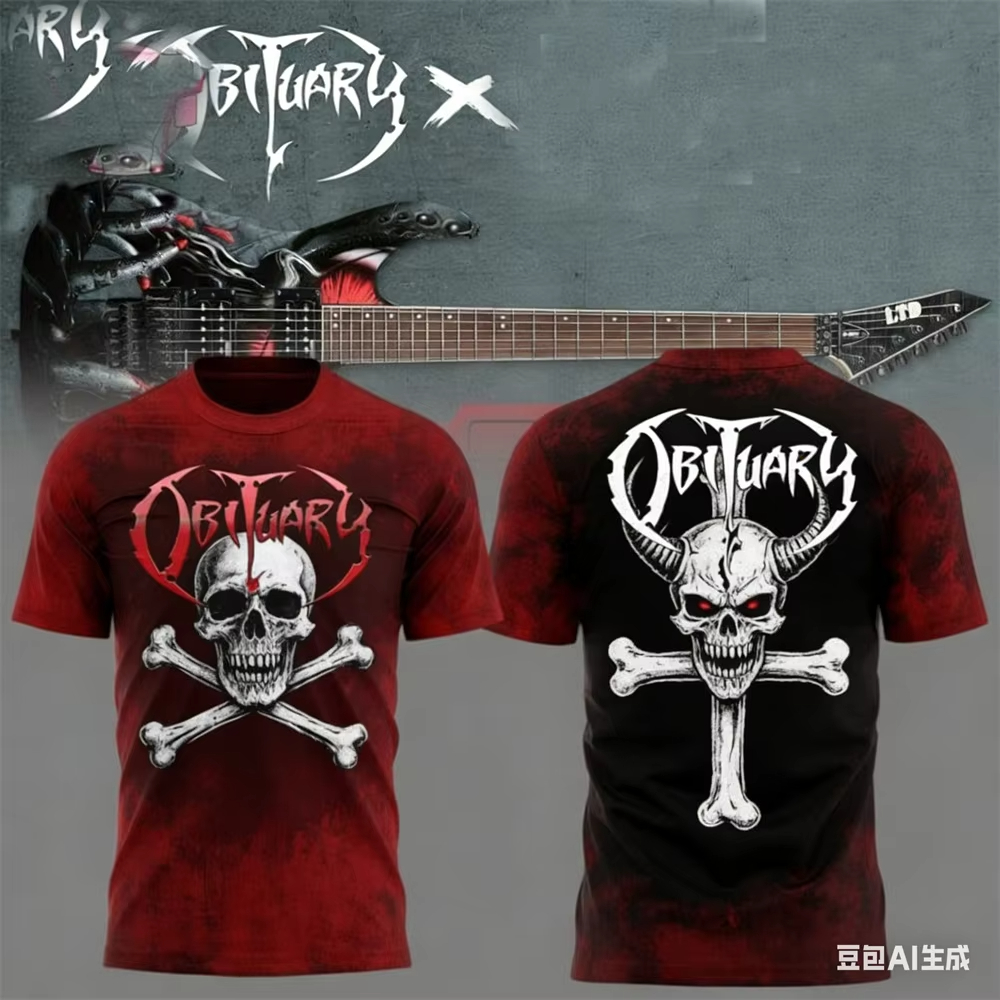 New Hot Vintage Rock Obituary  – Vintage Fashion Obituaries Bewertung und Preis