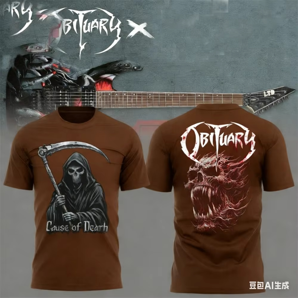 New Hot Vintage Rock Obituary  – Vintage Fashion Obituaries Bewertung und Preis