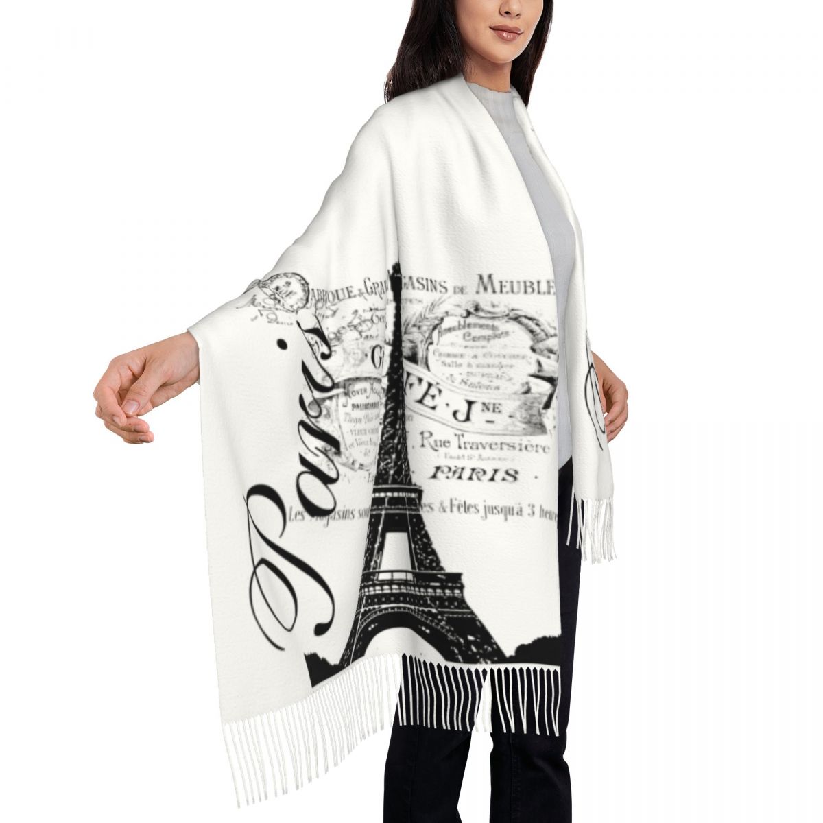 Custom Printed Vintage Eiffel  – Vintage Fashion Paris Bewertung und Preis