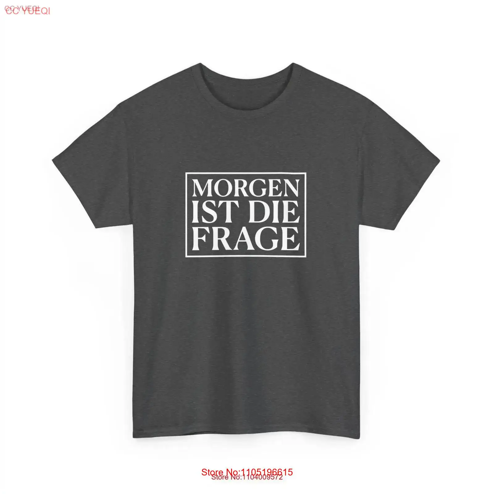 Morgen ist die Frage T Shirt B – Vintage Fashion Berlin Bewertung und Preis