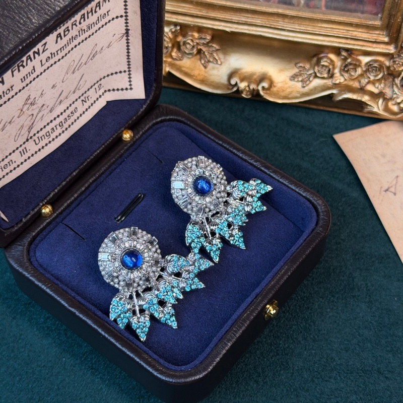Vintage Blue Snowflake Pearl R – Vintage Fashion Jewelry Brands Bewertung und Preis