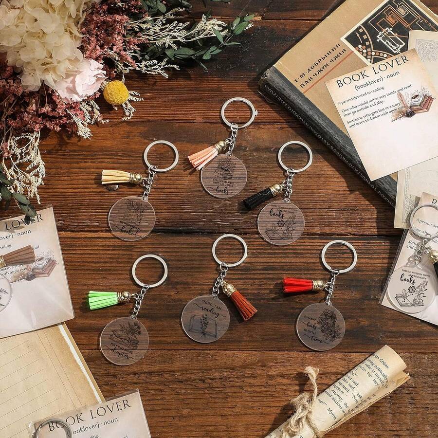 12pcs Vintage Book Lover Keych – Vintage Fashion Books Bewertung und Preis