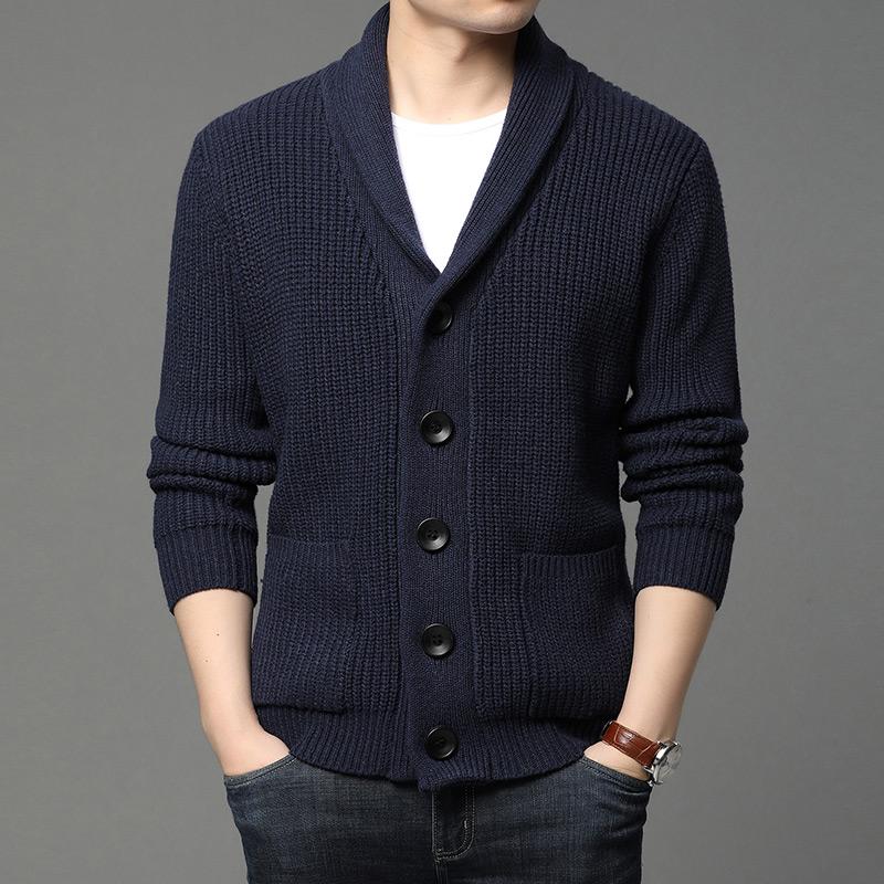 2023 Vintage Mens Sweater Autu – Crop Cardigan Vintage Bewertung und Preis