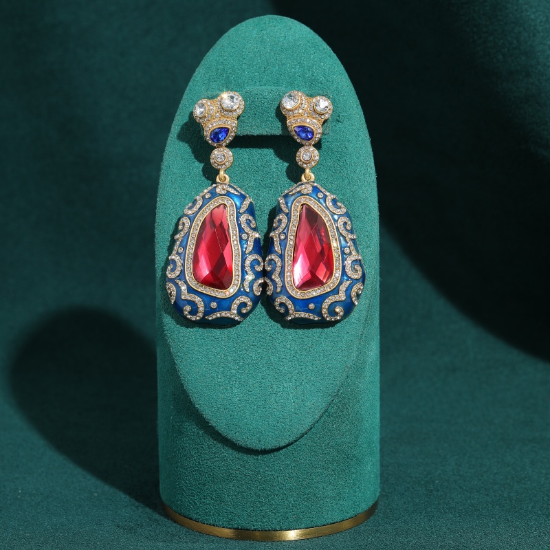 Vintage Alien Red Crystal Blue – Vintage Fashion Jewelry Brands Bewertung und Preis