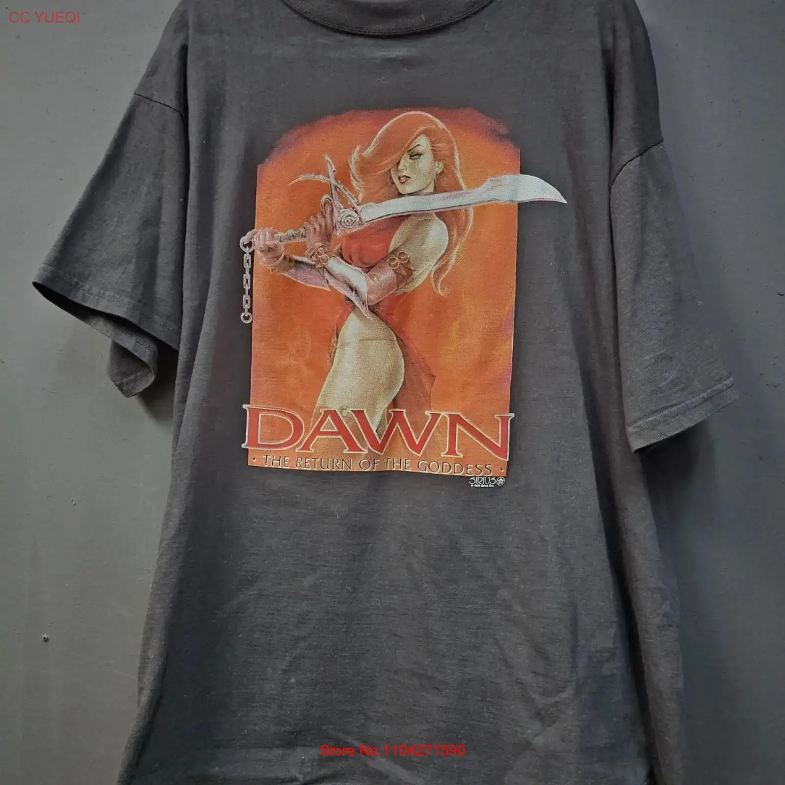 Vintage 1990s Dawn T Shirt Siz – Vintage Fashion Victim Shirt Bewertung und Preis