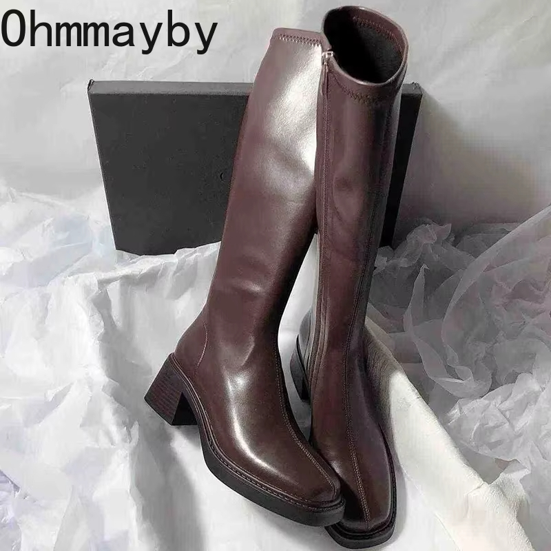 Vintage Thick Heel Women Knee  – Vintage And Modern Fashion Bewertung und Preis