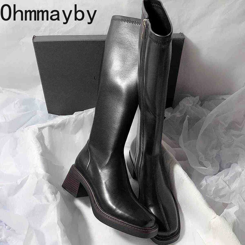 Vintage Thick Heel Women Knee  – Vintage And Modern Fashion Bewertung und Preis