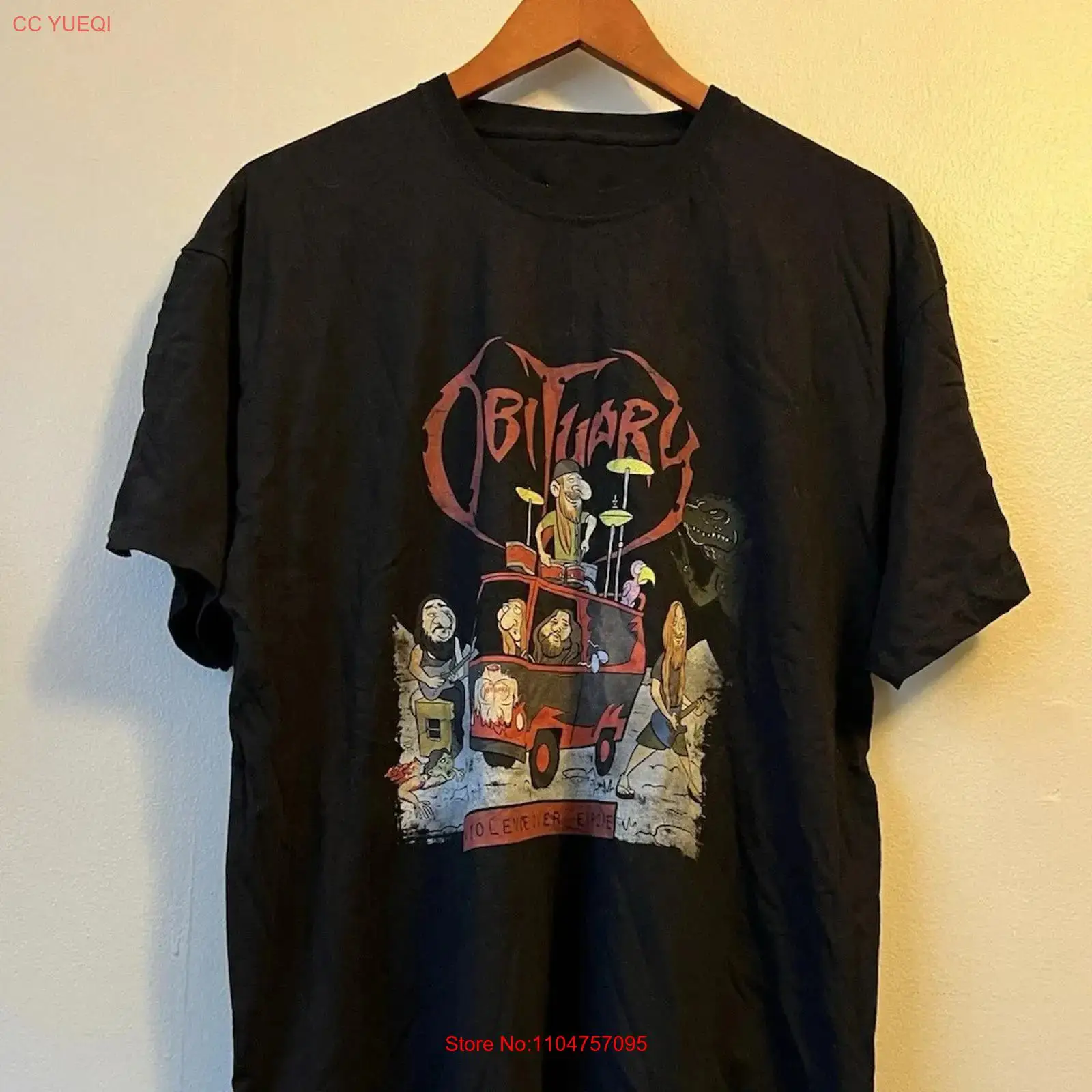 Obituary Band Violence Over Eu – Vintage Fashion Obituaries Bewertung und Preis
