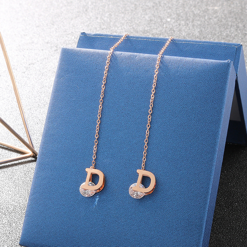 Vintage Luxury Letter D Crysta – Vintage Fashion Jewelry Brands Bewertung und Preis