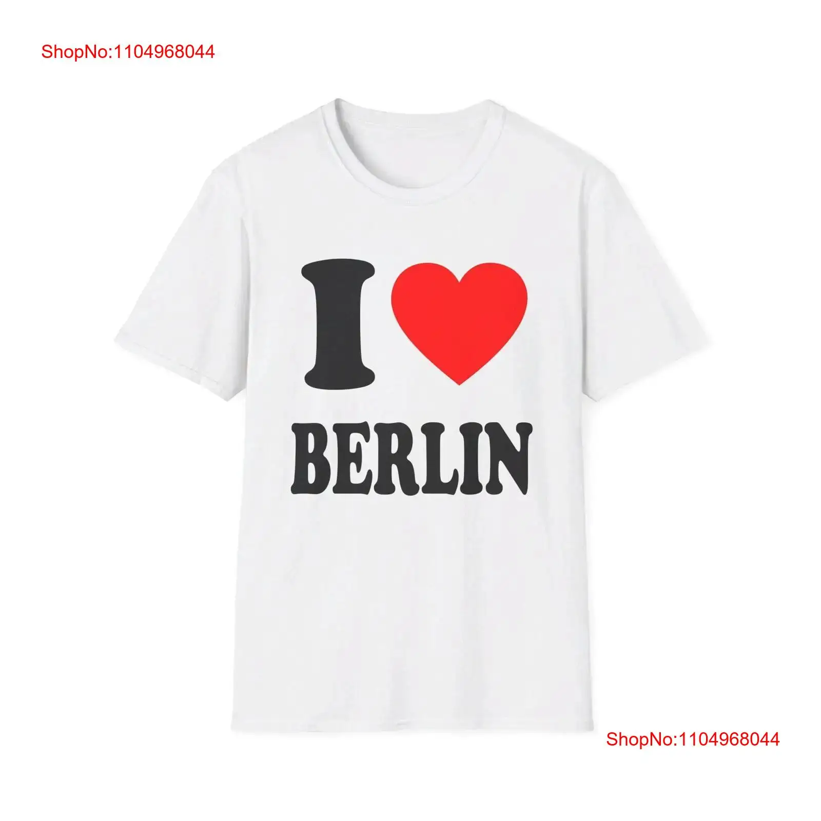 I Love Berlin T Shirt Germany  – Vintage Fashion Berlin Bewertung und Preis