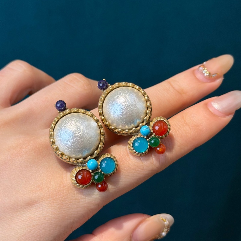 Vintage Cotton Half Ball Pearl – Vintage Fashion Jewelry Brands Bewertung und Preis