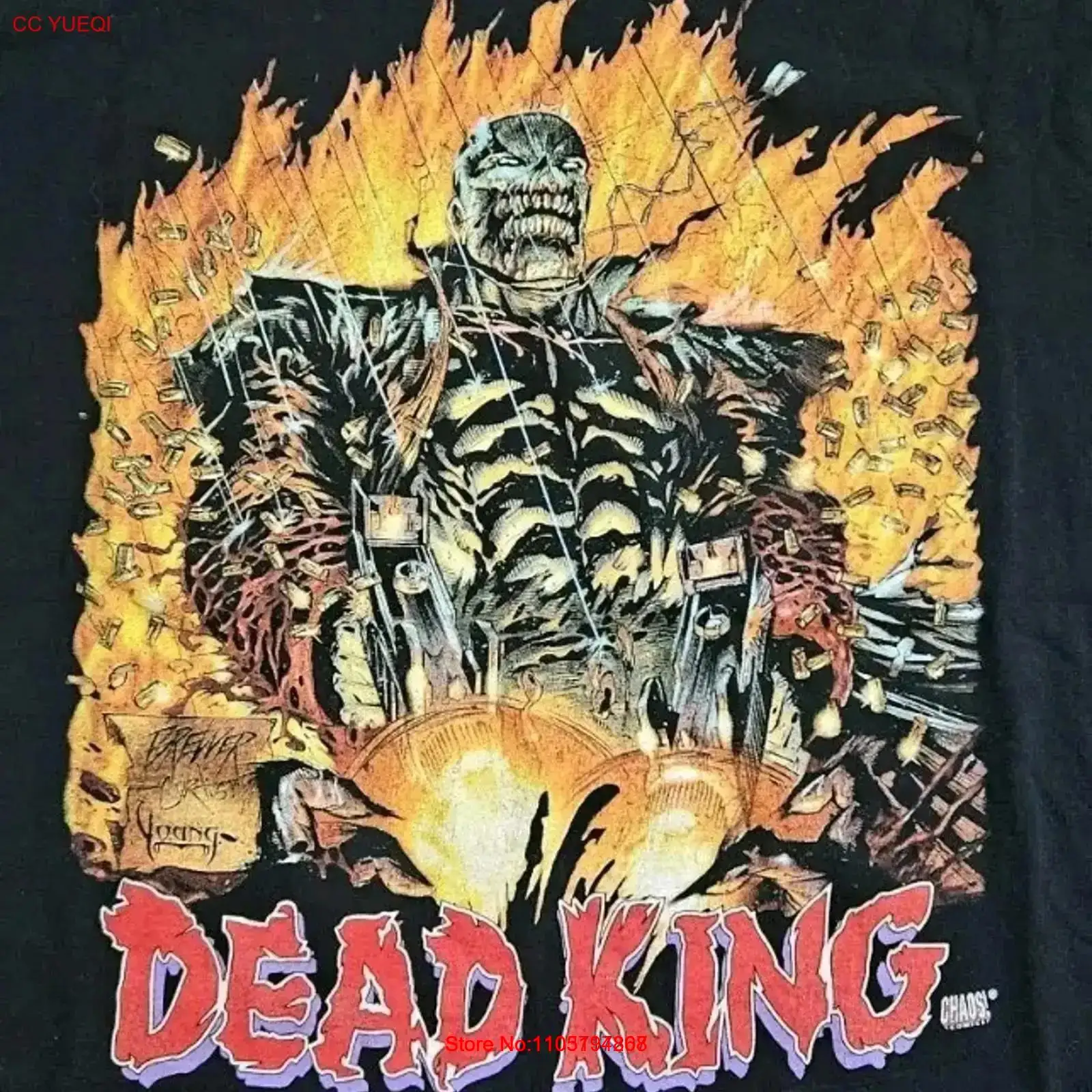 Vintage 90s Choas Comics Dead  – Vintage Fashion Victim Shirt Bewertung und Preis