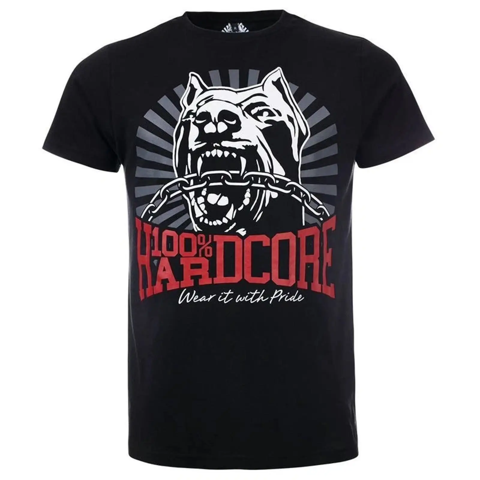 100 HARDCORE Herren T Shirt qu – Vintage Fashion Herren Bewertung und Preis