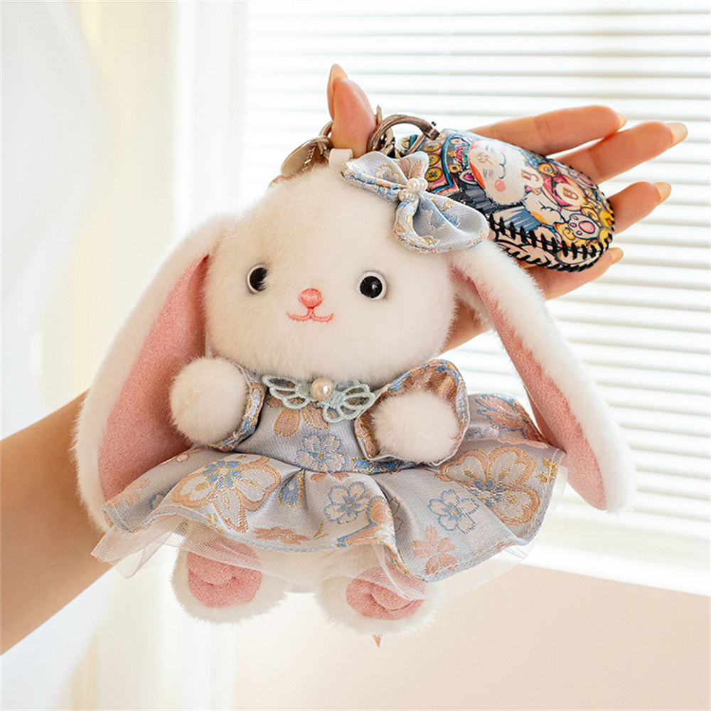 Cute Lop Ear Rabbit Plush Keyc – Vintage Fashion Doll Bewertung und Preis