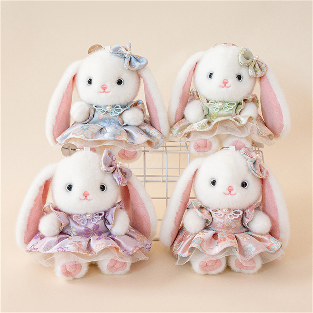 Cute Lop Ear Rabbit Plush Keyc – Vintage Fashion Doll Bewertung und Preis