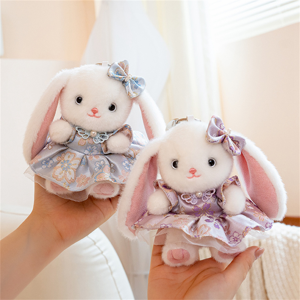 Cute Lop Ear Rabbit Plush Keyc – Vintage Fashion Doll Bewertung und Preis