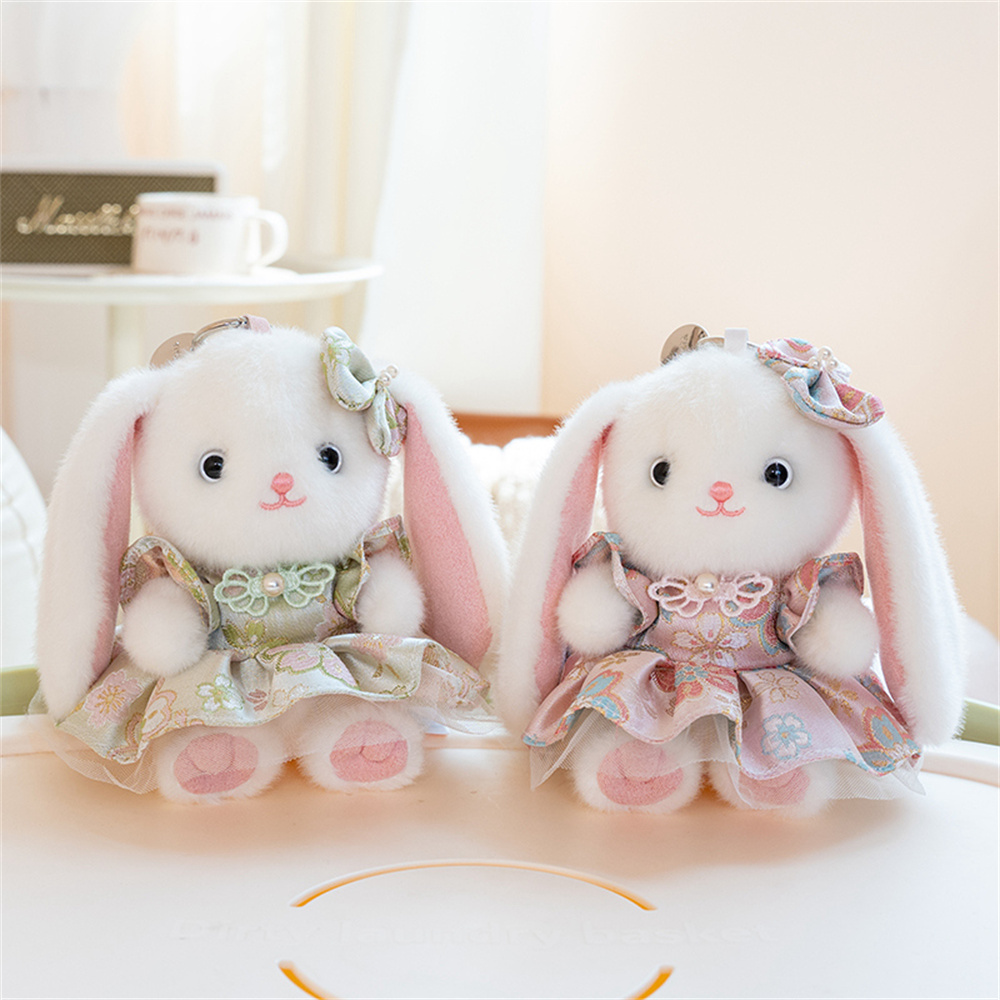Cute Lop Ear Rabbit Plush Keyc – Vintage Fashion Doll Bewertung und Preis