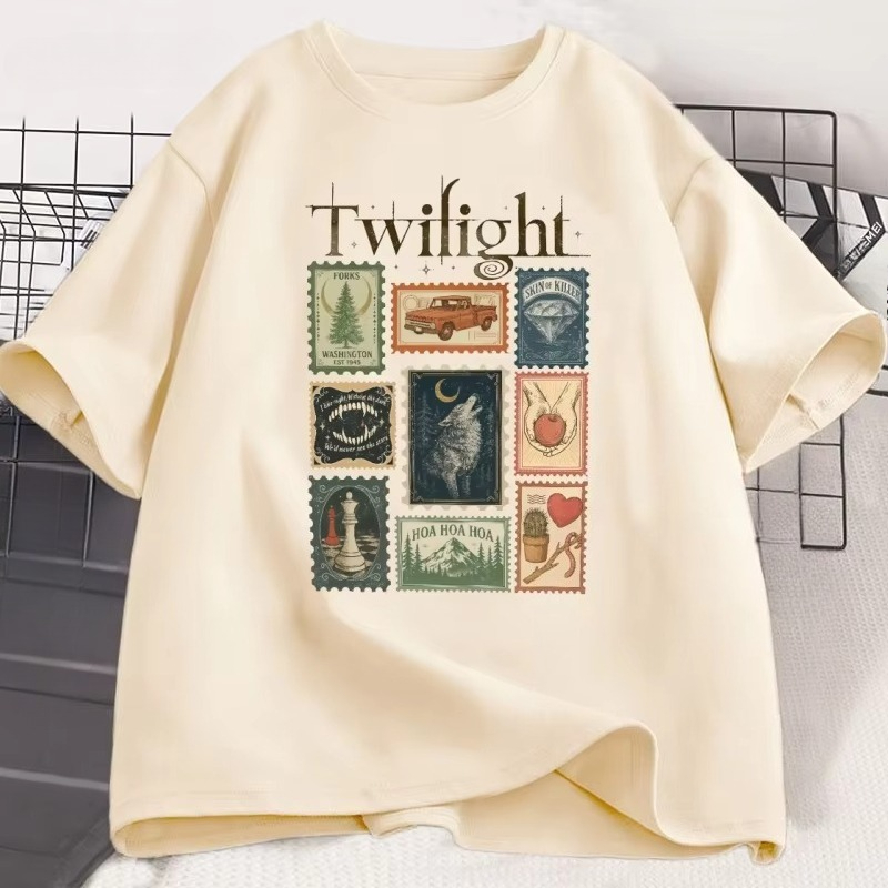 Vintage Twilight Forks T-shirt – Vintage Fashion Books Bewertung und Preis