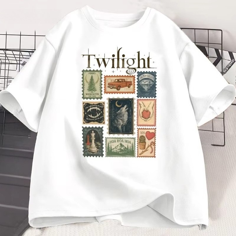 Vintage Twilight Forks T-shirt – Vintage Fashion Books Bewertung und Preis