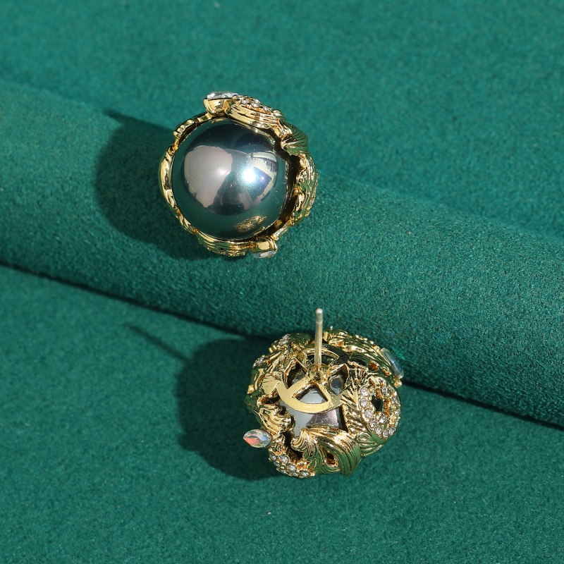 Vintage Grey Pearl Earrings Fo – Vintage Fashion Jewelry Brands Bewertung und Preis