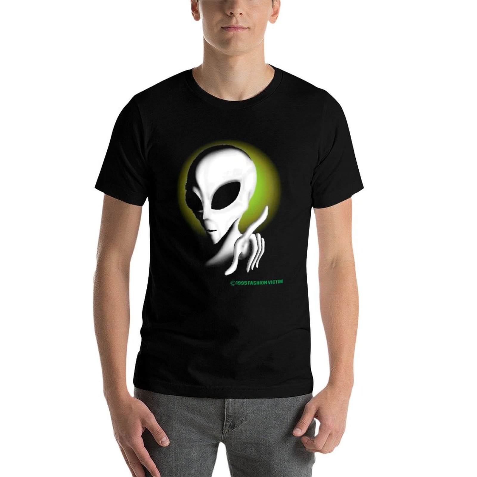1995 ALIEN Vintage Glow In The – Vintage Fashion Victim Shirt Bewertung und Preis