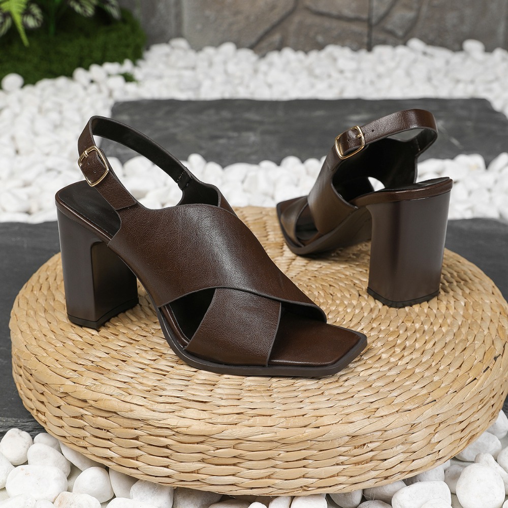 Women Sandals Vintage Square H – Vintage And Modern Fashion Bewertung und Preis