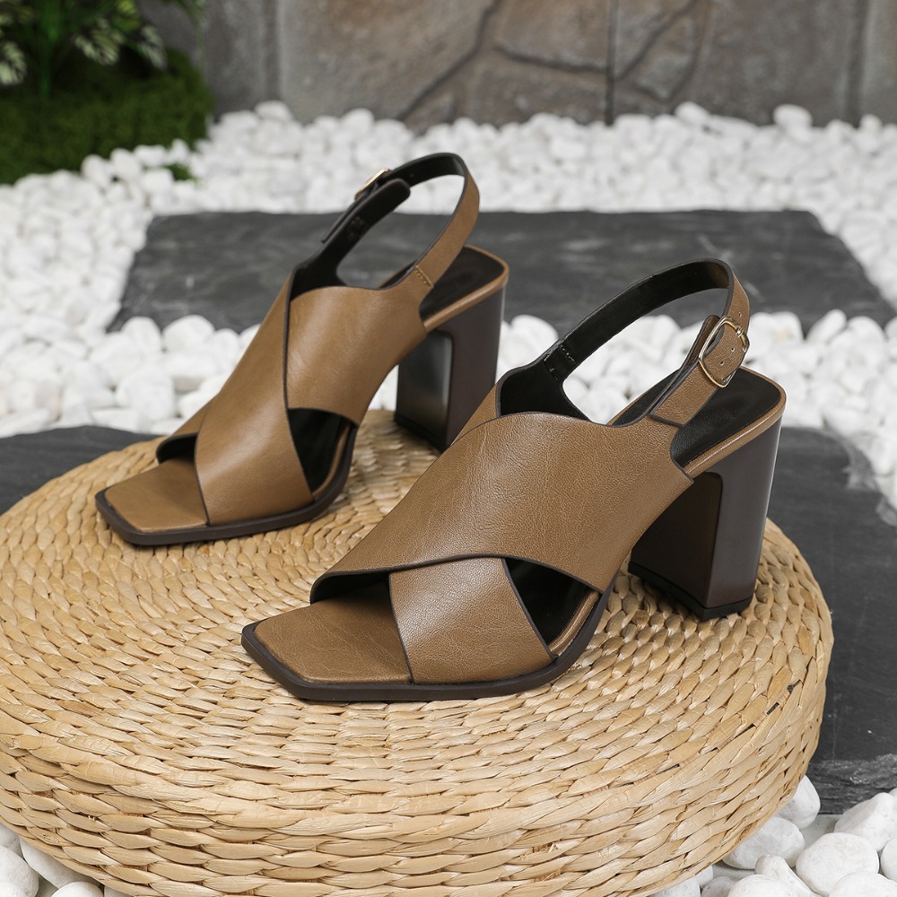 Women Sandals Vintage Square H – Vintage And Modern Fashion Bewertung und Preis