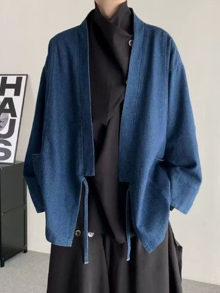 Vintage Japanese Style Denim C – Crop Cardigan Vintage Bewertung und Preis