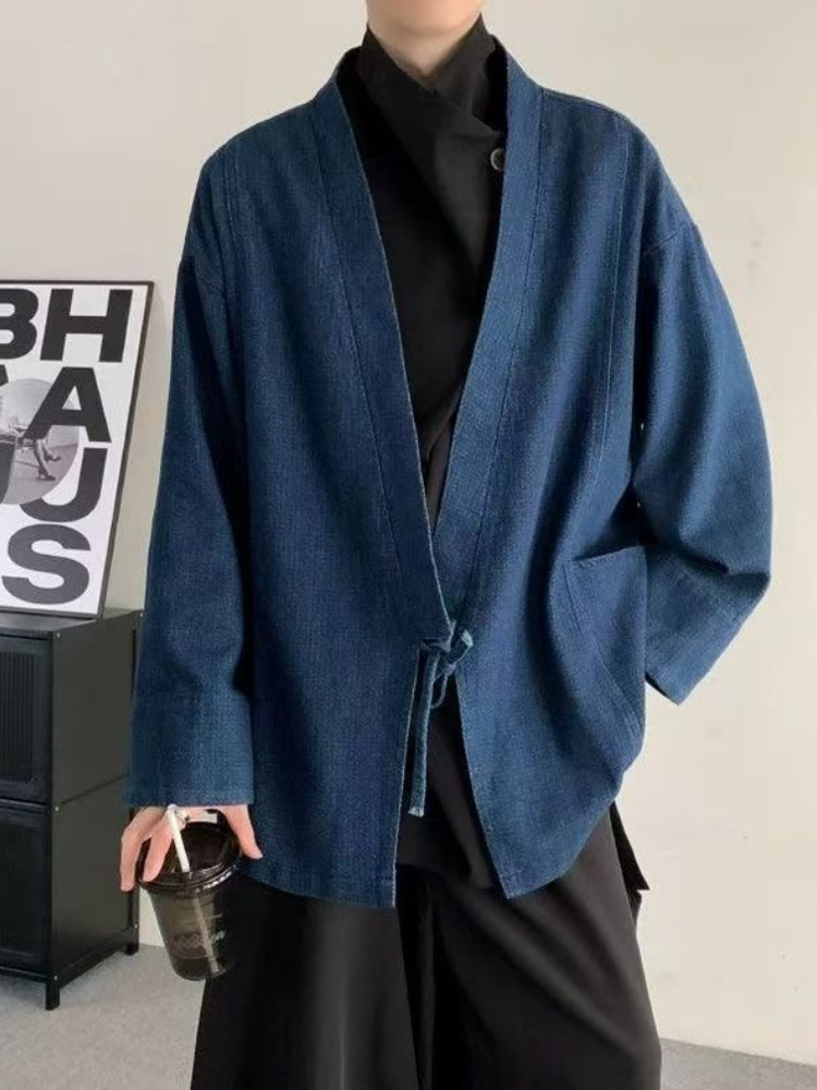 Vintage Japanese Style Denim C – Crop Cardigan Vintage Bewertung und Preis