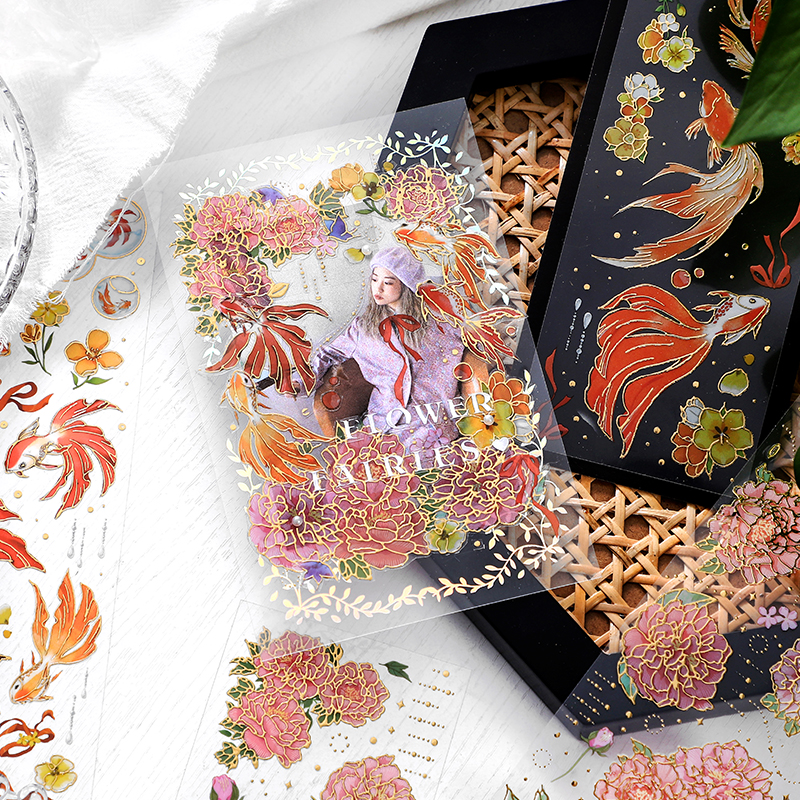 2 Sheets Chinese style Koi  Fl – Vintage Fashion Books Bewertung und Preis