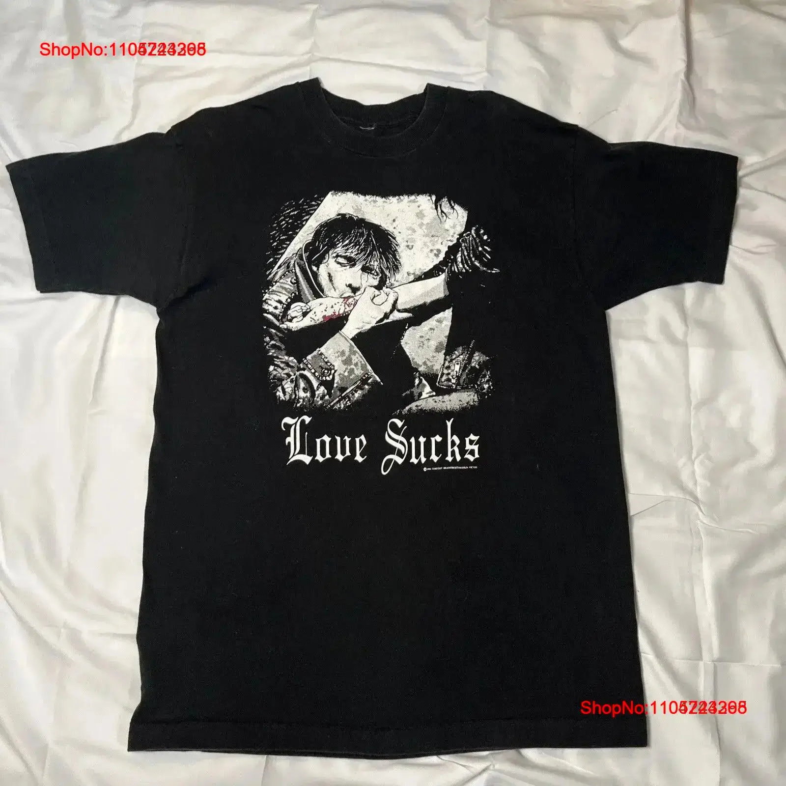Vintage 90s Love Sucks Vampire – Vintage Fashion Victim Shirt Bewertung und Preis