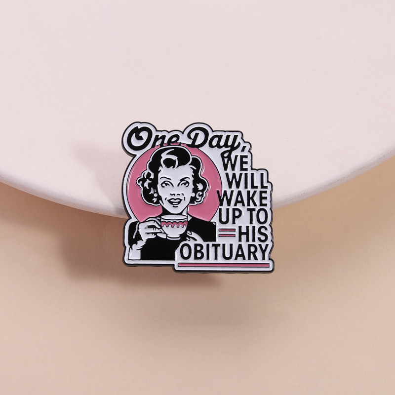 Dark Humor Housewife Pin Sarca – Vintage Fashion Obituaries Bewertung und Preis