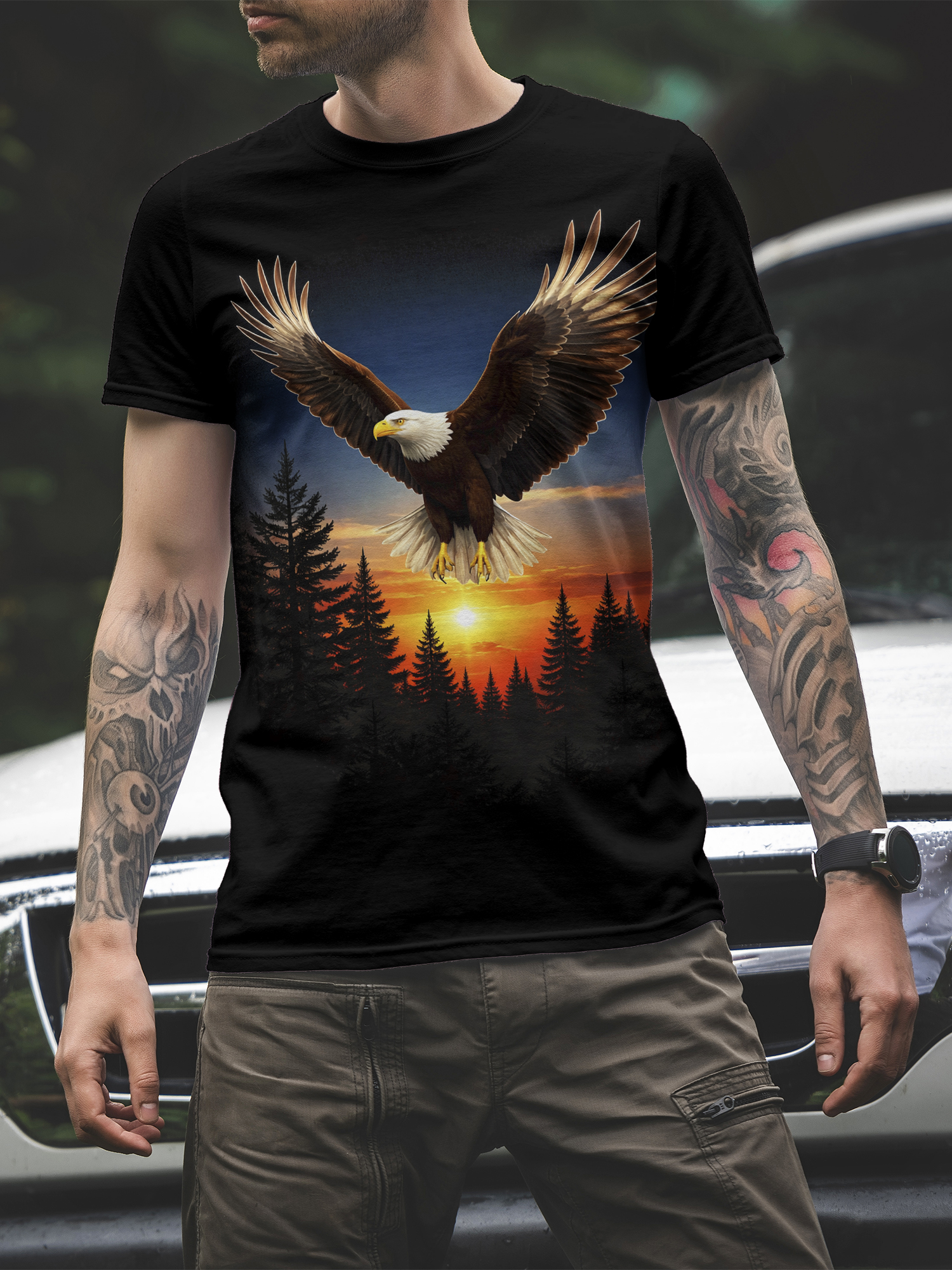 BBQ Enthusiast Graphic Tee Vin – Vintage Fashion Enthusiasts Bewertung und Preis