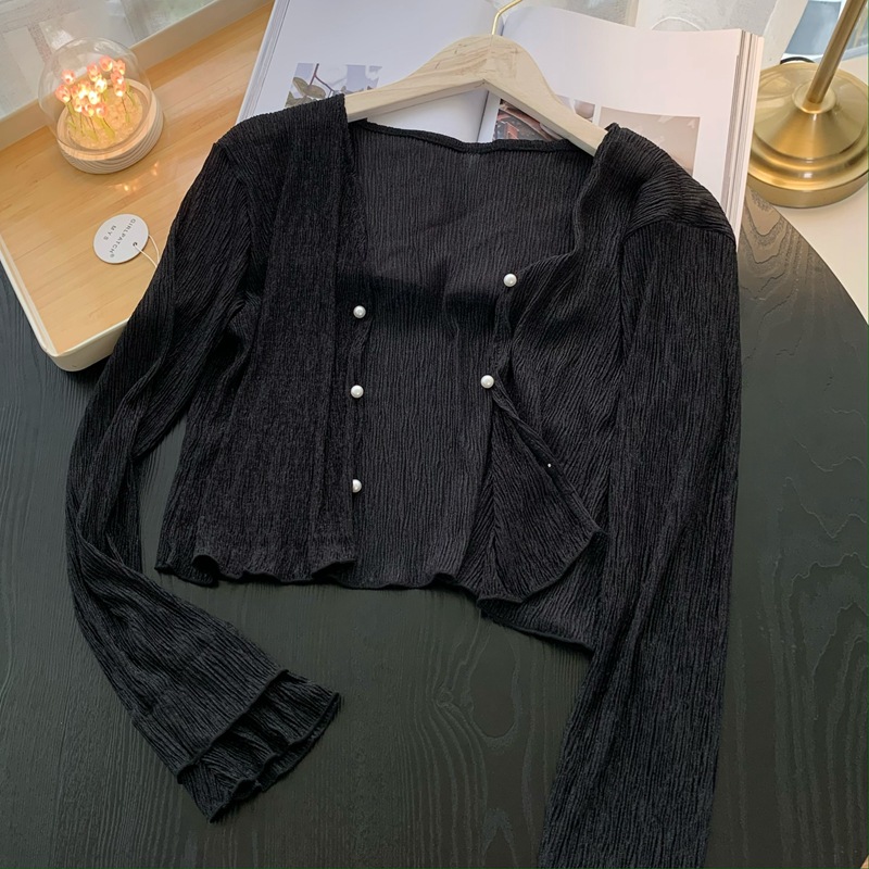 2026 Knitted Thin Sweater Card – Crop Cardigan Vintage Bewertung und Preis