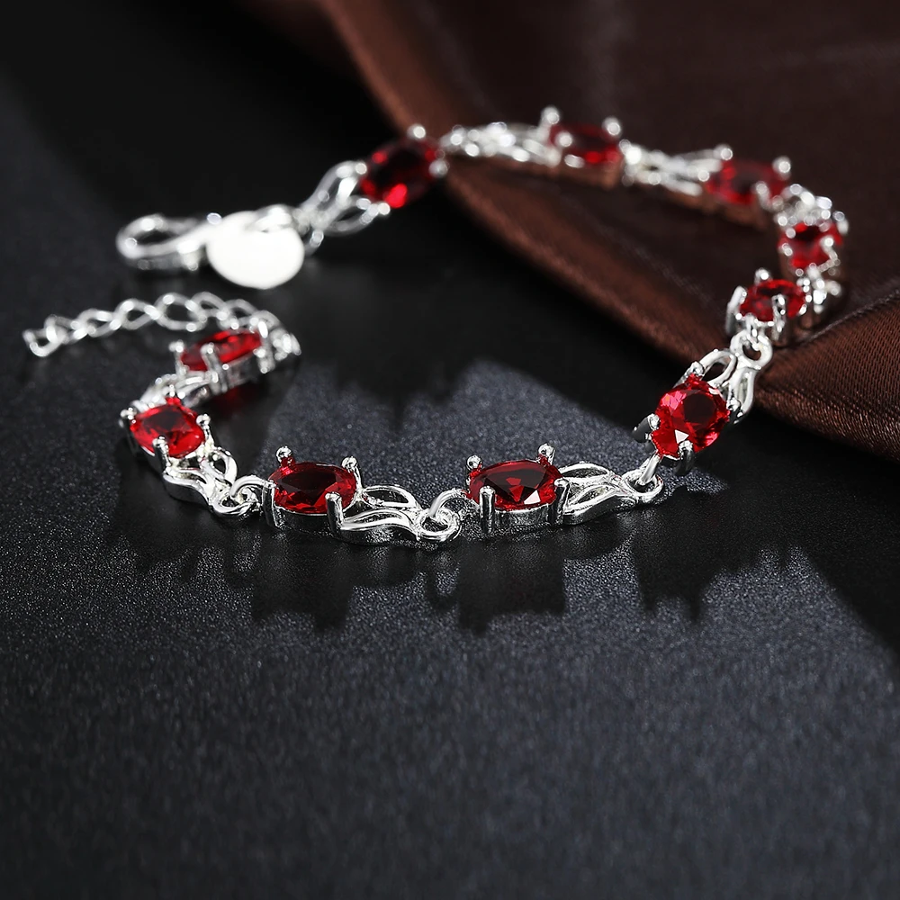 Vintage Luxury Red Crystal Cha – Vintage Fashion Jewelry Brands Bewertung und Preis