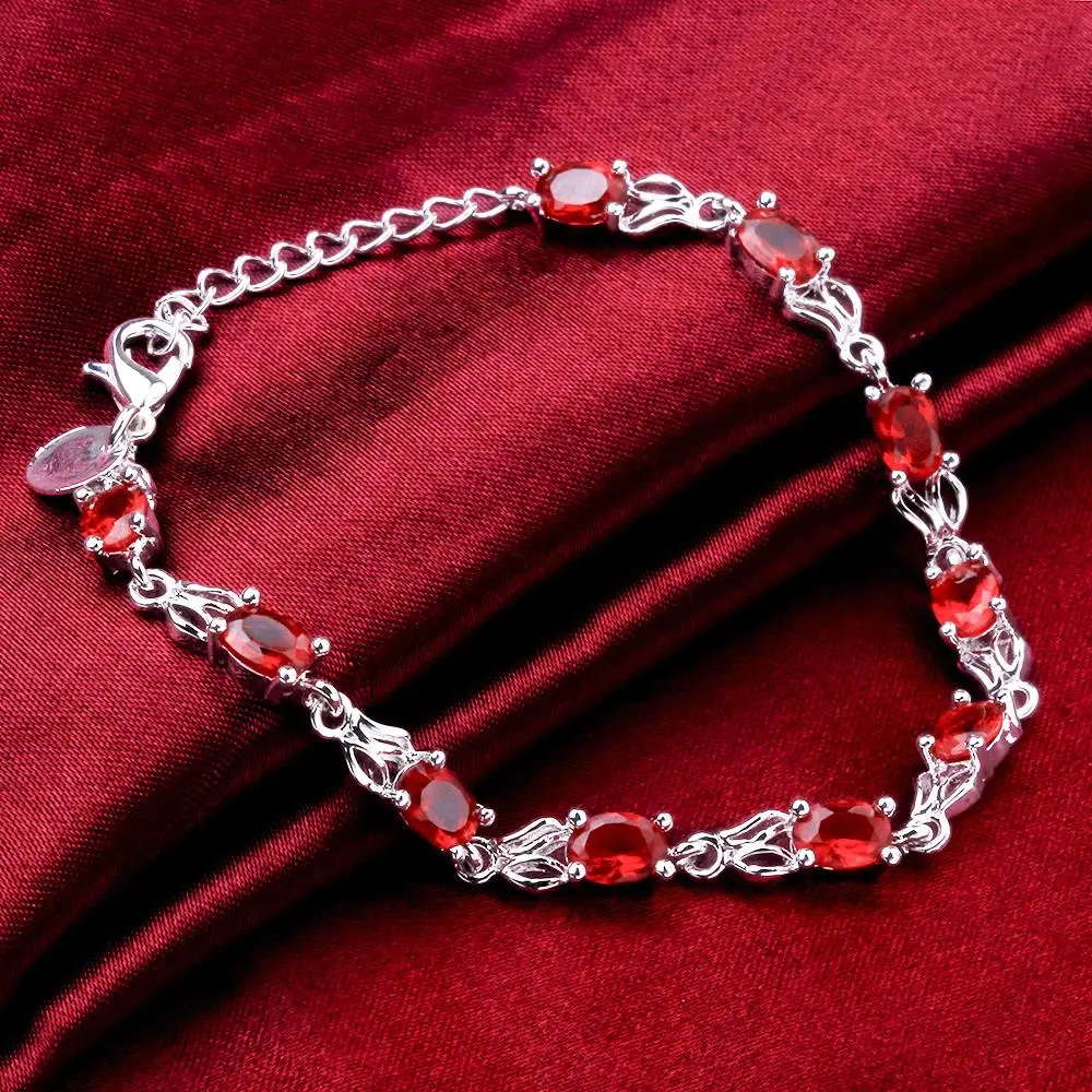 Vintage Luxury Red Crystal Cha – Vintage Fashion Jewelry Brands Bewertung und Preis