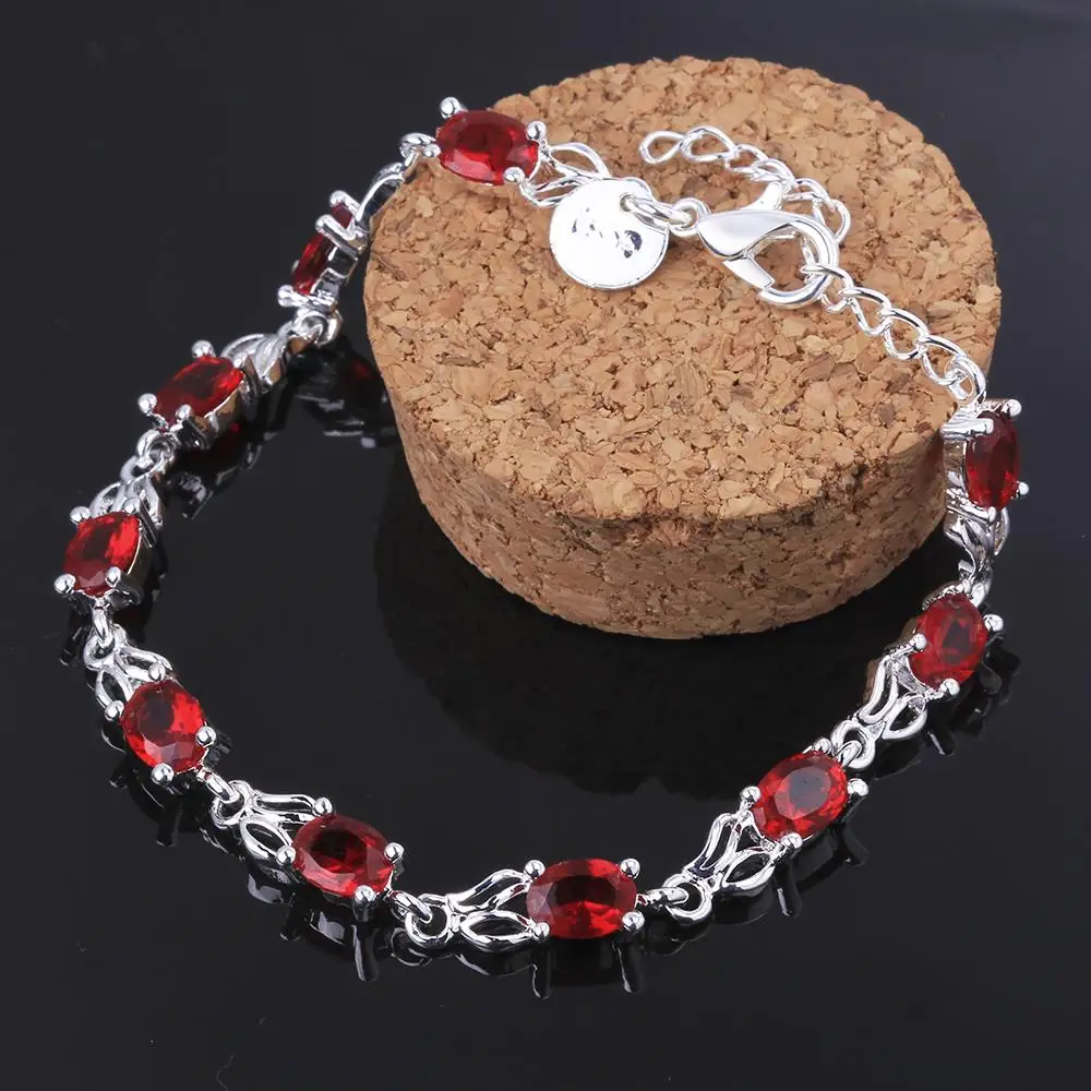 Vintage Luxury Red Crystal Cha – Vintage Fashion Jewelry Brands Bewertung und Preis