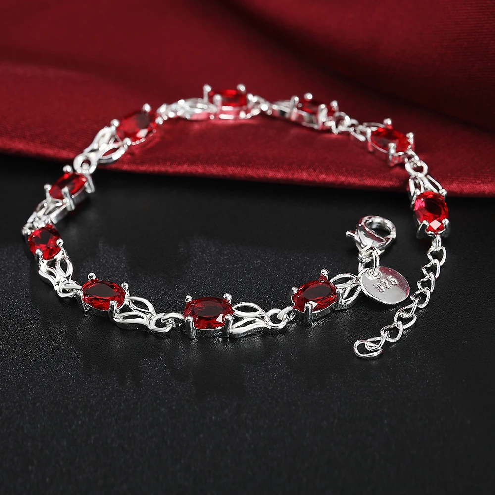 Vintage Luxury Red Crystal Cha – Vintage Fashion Jewelry Brands Bewertung und Preis