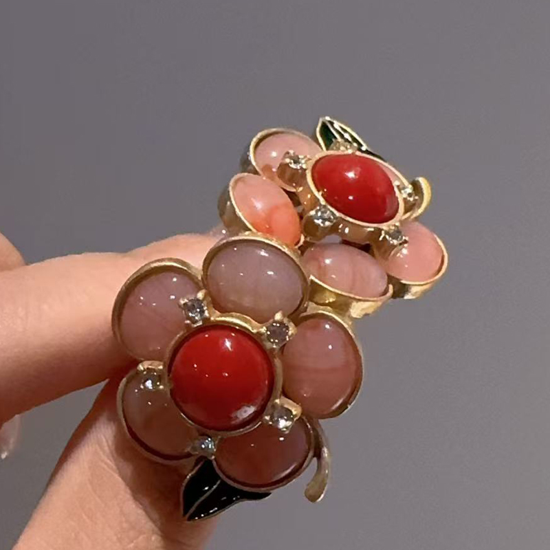 Vintage Natural Stone Pink Flo – Vintage Fashion Trends 2026 Bewertung und Preis