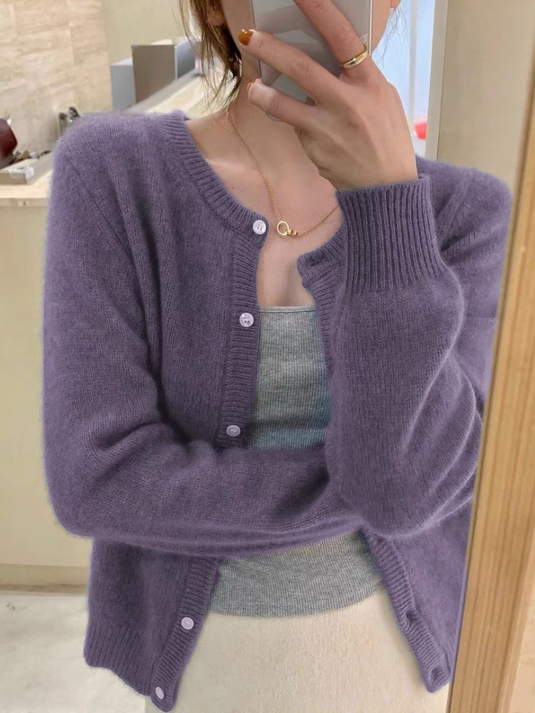 2026 Long Sleeve Vintage Y2k T – Crop Cardigan Vintage Bewertung und Preis